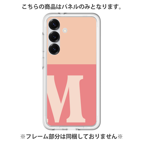 プレミアムパネル［ オリジナル - initial two tone - M pink ］