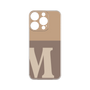 プレミアムパネル［ オリジナル - initial two tone - M brown ］