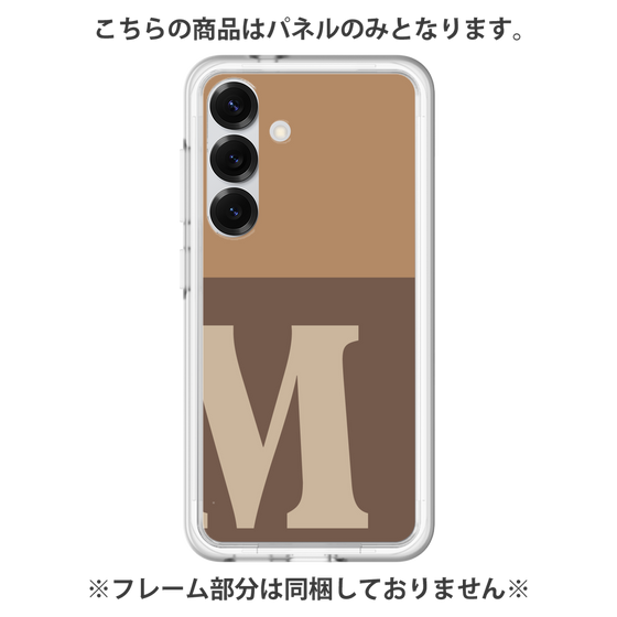 プレミアムパネル［ オリジナル - initial two tone - M brown ］