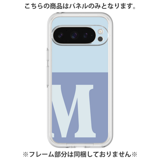 プレミアムパネル［ オリジナル - initial two tone - M blue ］