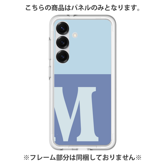 プレミアムパネル［ オリジナル - initial two tone - M blue ］