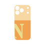 プレミアムパネル［ オリジナル - initial two tone - N orange ］