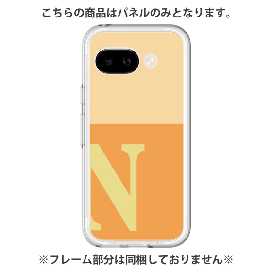 プレミアムパネル［ オリジナル - initial two tone - N orange ］