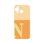 プレミアムパネル［ オリジナル - initial two tone - N orange ］
