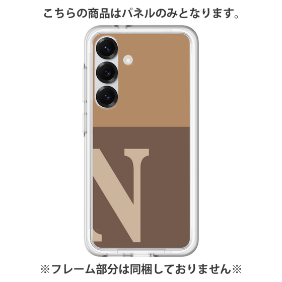 プレミアムパネル［ オリジナル - initial two tone - N brown ］