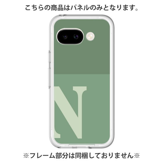 プレミアムパネル［ オリジナル - initial two tone - N green ］