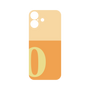 プレミアムパネル［ オリジナル - initial two tone - O orange ］