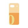 プレミアムパネル［ オリジナル - initial two tone - O orange ］