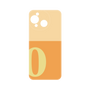 プレミアムパネル［ オリジナル - initial two tone - O orange ］