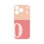 プレミアムパネル［ オリジナル - initial two tone - O pink ］