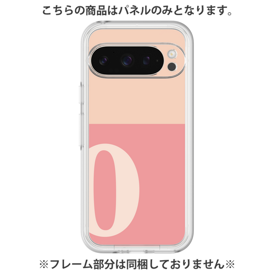 プレミアムパネル［ オリジナル - initial two tone - O pink ］