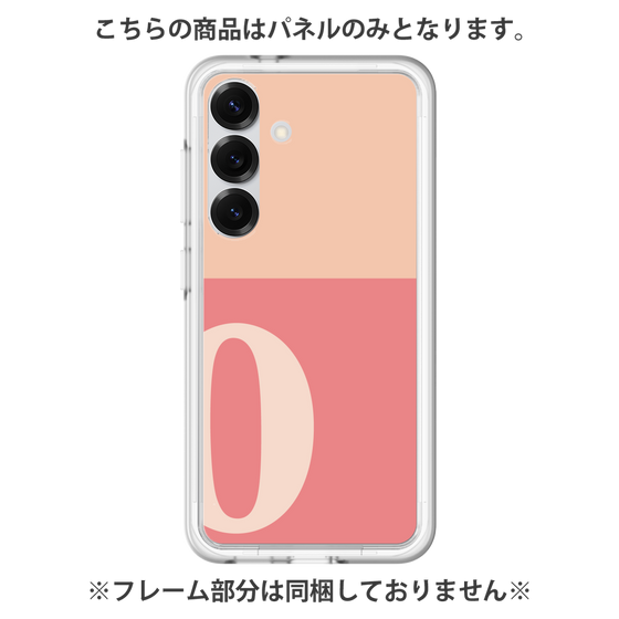 プレミアムパネル［ オリジナル - initial two tone - O pink ］