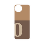 プレミアムパネル［ オリジナル - initial two tone - O brown ］