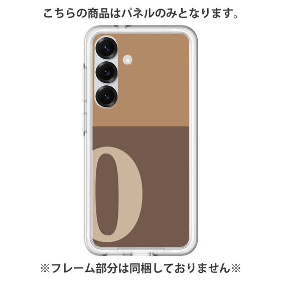 プレミアムパネル［ オリジナル - initial two tone - O brown ］