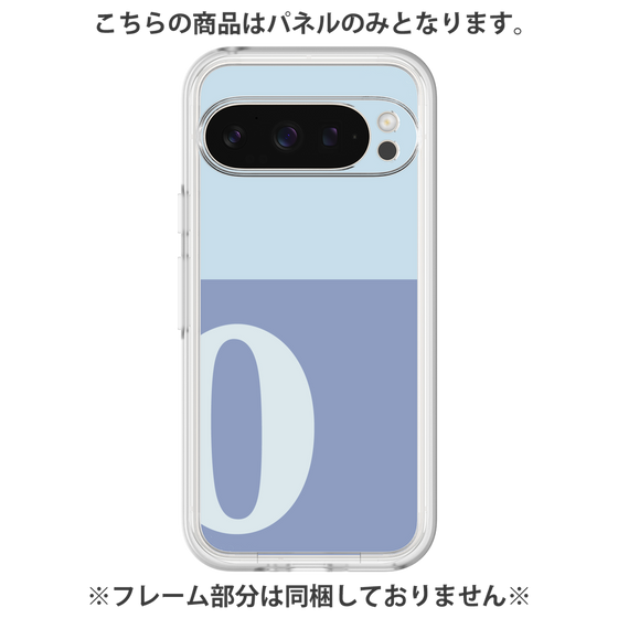 プレミアムパネル［ オリジナル - initial two tone - O blue ］
