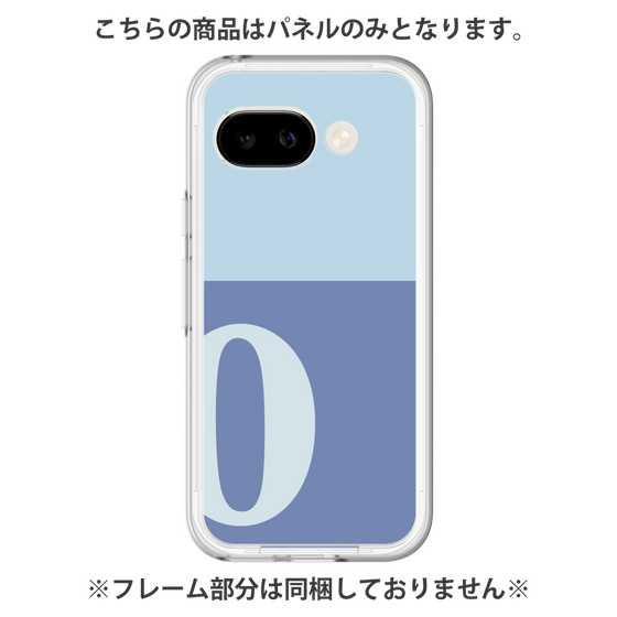 プレミアムパネル［ オリジナル - initial two tone - O blue ］