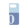 プレミアムパネル［ オリジナル - initial two tone - O blue ］