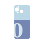 プレミアムパネル［ オリジナル - initial two tone - O blue ］