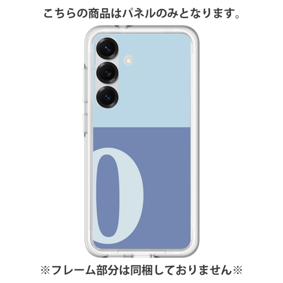 プレミアムパネル［ オリジナル - initial two tone - O blue ］