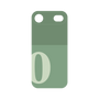 プレミアムパネル［ オリジナル - initial two tone - O green ］