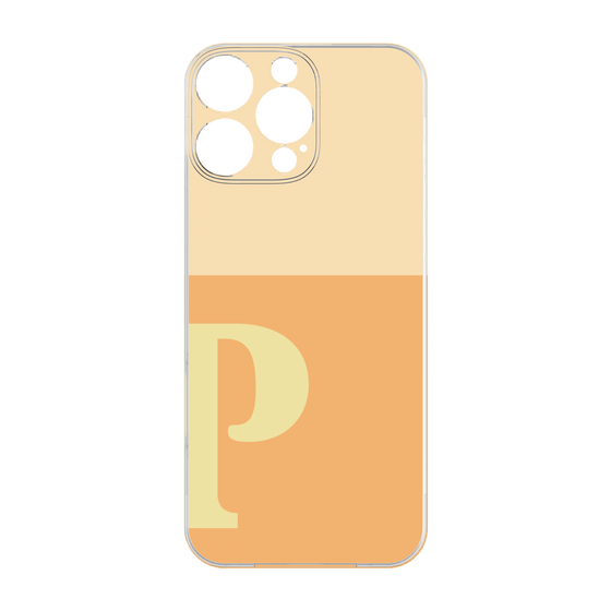 プレミアムパネル［ オリジナル - initial two tone - P orange ］