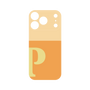 プレミアムパネル［ オリジナル - initial two tone - P orange ］