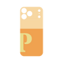 プレミアムパネル［ オリジナル - initial two tone - P orange ］