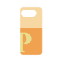 プレミアムパネル［ オリジナル - initial two tone - P orange ］