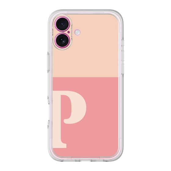 プレミアムパネル［ オリジナル - initial two tone - P pink ］