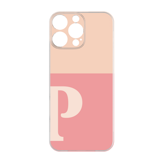 プレミアムパネル［ オリジナル - initial two tone - P pink ］