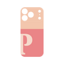 プレミアムパネル［ オリジナル - initial two tone - P pink ］