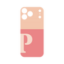 プレミアムパネル［ オリジナル - initial two tone - P pink ］