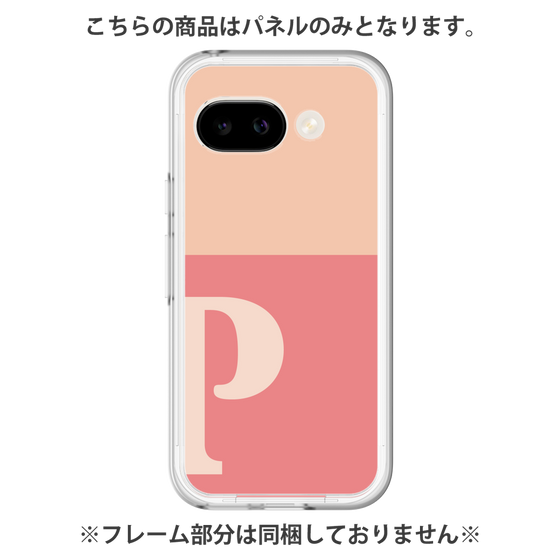 プレミアムパネル［ オリジナル - initial two tone - P pink ］