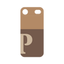プレミアムパネル［ オリジナル - initial two tone - P brown ］