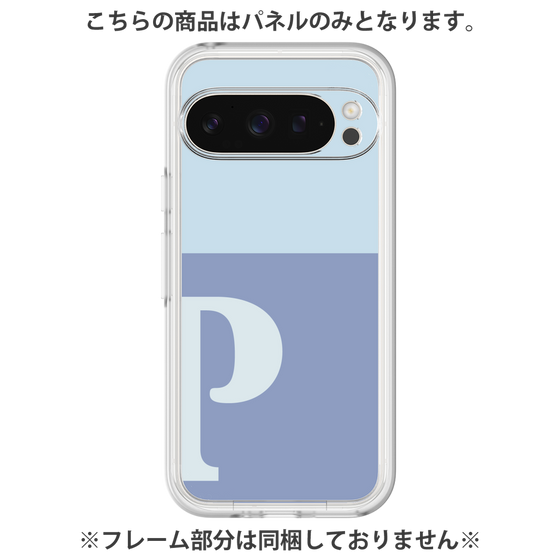 プレミアムパネル［ オリジナル - initial two tone - P blue ］