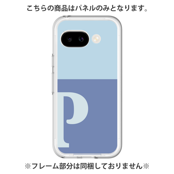 プレミアムパネル［ オリジナル - initial two tone - P blue ］