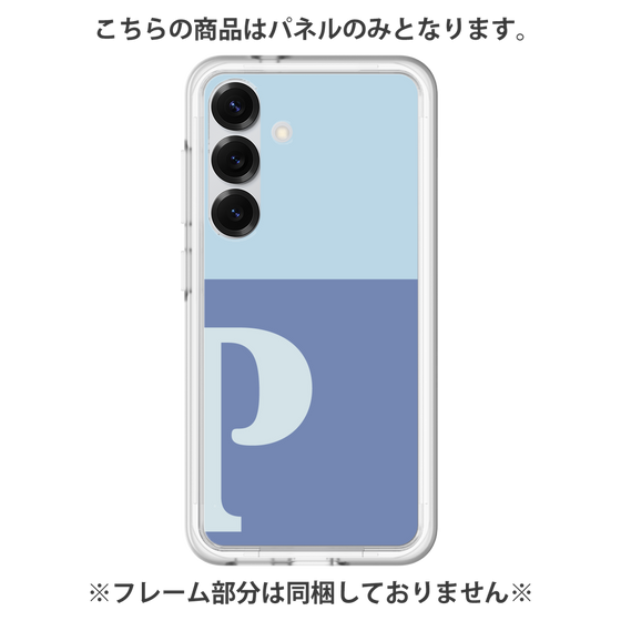プレミアムパネル［ オリジナル - initial two tone - P blue ］