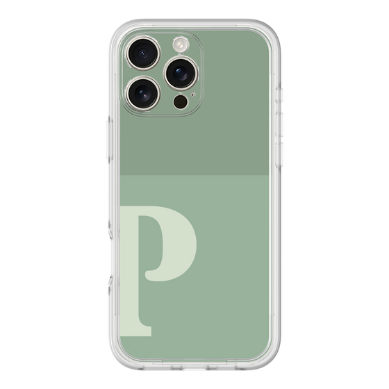 プレミアムパネル［ オリジナル - initial two tone - P green ］