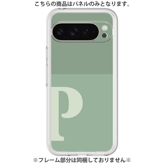 プレミアムパネル［ オリジナル - initial two tone - P green ］