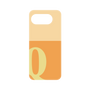 プレミアムパネル［ オリジナル - initial two tone - Q orange ］
