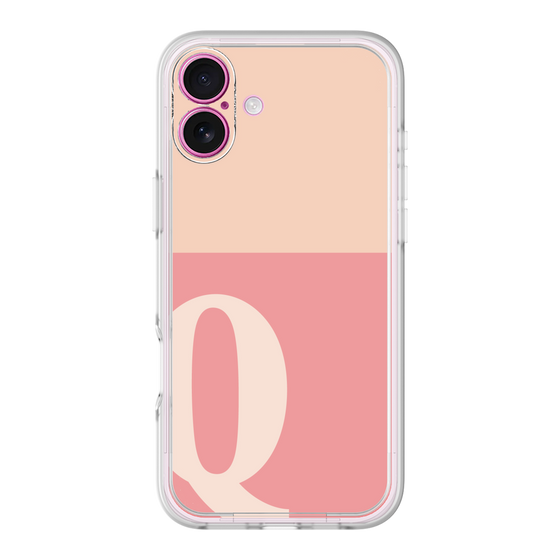 プレミアムパネル［ オリジナル - initial two tone - Q pink ］