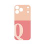 プレミアムパネル［ オリジナル - initial two tone - Q pink ］