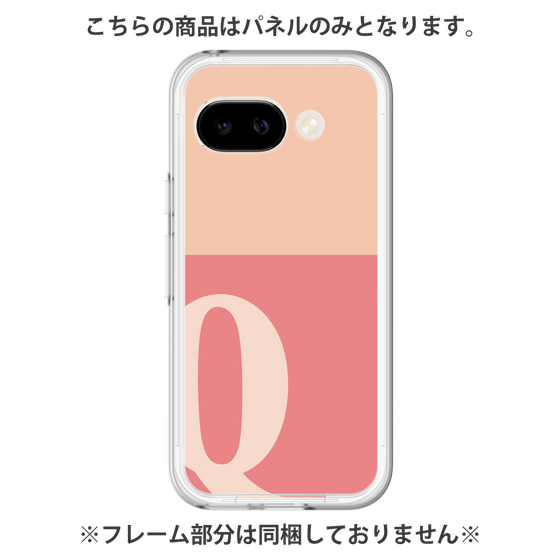 プレミアムパネル［ オリジナル - initial two tone - Q pink ］