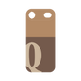 プレミアムパネル［ オリジナル - initial two tone - Q brown ］