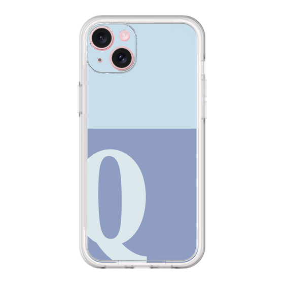 プレミアムパネル［ オリジナル - initial two tone - Q blue ］