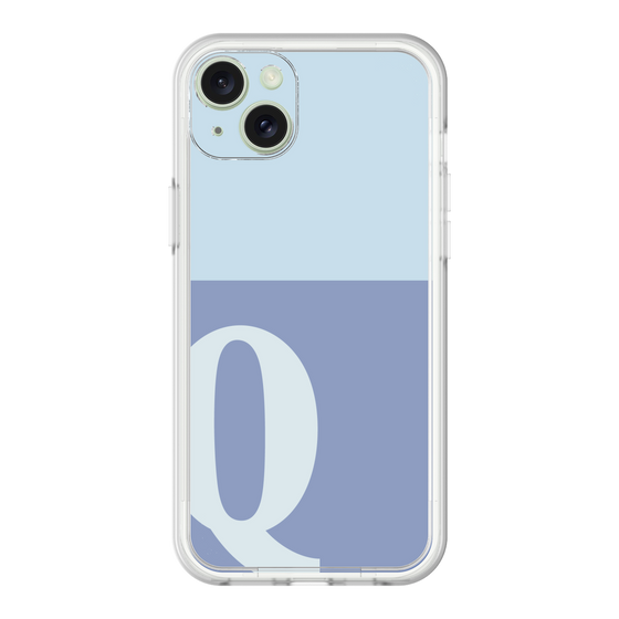 プレミアムパネル［ オリジナル - initial two tone - Q blue ］