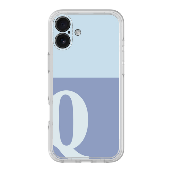 プレミアムパネル［ オリジナル - initial two tone - Q blue ］