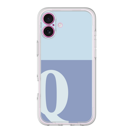 プレミアムパネル［ オリジナル - initial two tone - Q blue ］