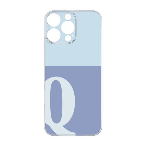 プレミアムパネル［ オリジナル - initial two tone - Q blue ］