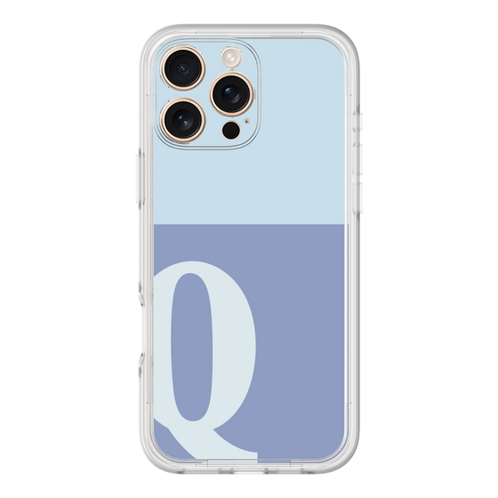 プレミアムパネル［ オリジナル - initial two tone - Q blue ］
